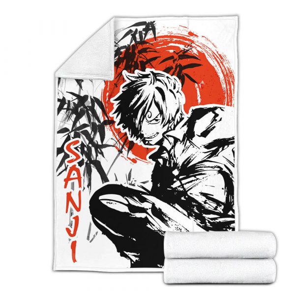 Plaid Vinsmoke Sanji One Piece 01 Couverture Plaid Polaire Plaid Canapé – Image 3