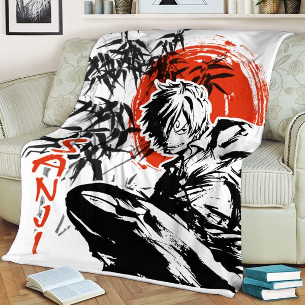Plaid Vinsmoke Sanji One Piece 01 Couverture Plaid Polaire Plaid Canapé