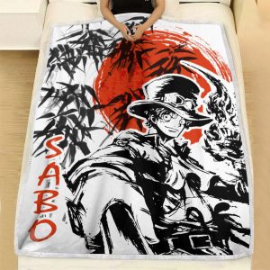 Plaid Sabo One Piece 03 Couverture Plaid Polaire Plaid Canapé