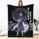 Plaid Uchiha Obito Naruto 04 Couverture Plaid Polaire Plaid Canapé