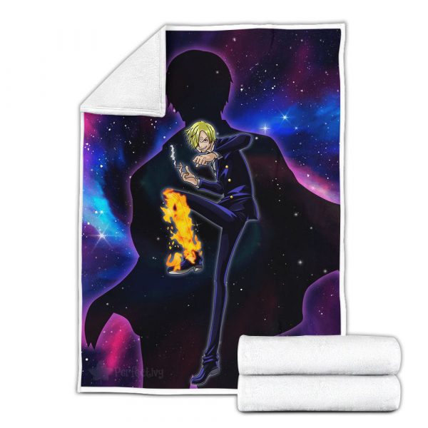 Plaid Vinsmoke Sanji One Piece 02 Couverture Plaid Polaire Plaid Canapé – Image 3
