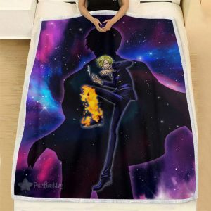 Plaid Vinsmoke Sanji One Piece 02 Couverture Plaid Polaire Plaid Canapé