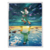 Plaid Rock Lee Naruto 03 Couverture Plaid Polaire Plaid Canapé
