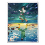 Plaid Rock Lee Naruto 03 Couverture Plaid Polaire Plaid Canapé