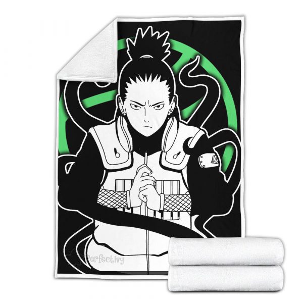 Plaid Shikamaru Nara Naruto 03 Couverture Plaid Polaire Plaid Canapé – Image 3