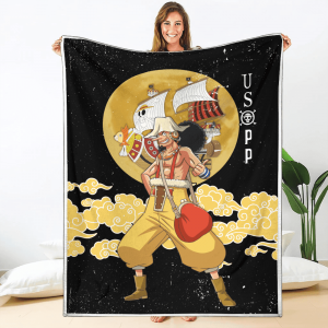 Plaid Usopp One Piece 01 Couverture Plaid Polaire Plaid Canapé