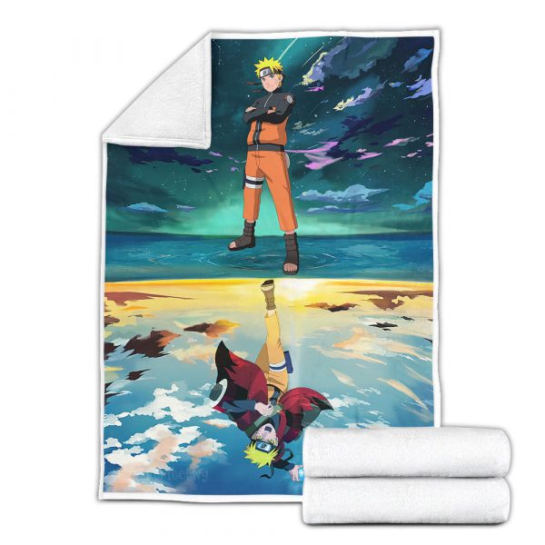 Plaid Uzumaki Sage Naruto 02 Couverture Plaid Polaire Plaid Canapé – Image 3