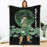 Plaid Rock Lee Naruto 02 Couverture Plaid Polaire Plaid Canapé