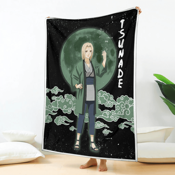 Plaid Tsunade Naruto 03 Couverture Plaid Polaire Plaid Canapé – Image 2