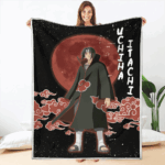 Plaid Uchiha Itachi Naruto 02 Couverture Plaid Polaire Plaid Canapé