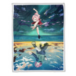 Plaid Sakura Haruno Naruto 02 Couverture Plaid Polaire Plaid Canapé