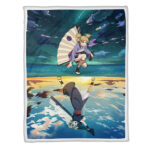 Plaid Temari Naruto 01 Couverture Plaid Polaire Plaid Canapé