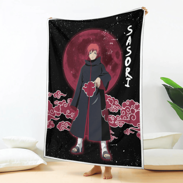 Plaid Sasori Naruto 04 Couverture Plaid Polaire Plaid Canapé – Image 2