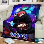 Plaid Sasori Naruto 02 Couverture Plaid Polaire Plaid Canapé