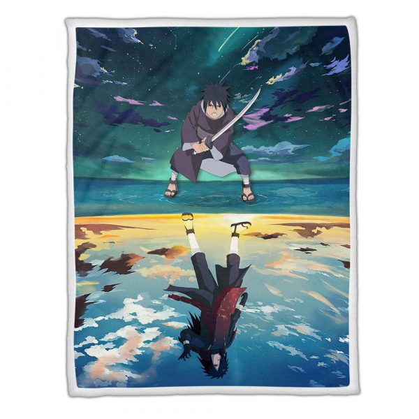 Plaid Uchiha Madara Naruto 03 Couverture Plaid Polaire Plaid Canapé