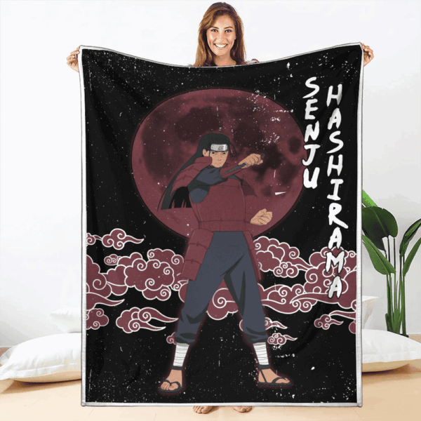 Plaid Senju Hashirama Naruto Couverture Plaid Polaire Plaid Canapé