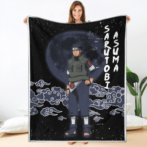 Plaid Sarutobi Asuma Naruto Couverture Plaid Polaire Plaid Canapé