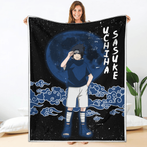 Plaid Uchiha Sasuke Naruto 03 Couverture Plaid Polaire Plaid Canapé