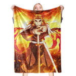 Couverture Demon Slayer Kyoujurou Rangoku Plaid Polaire Plaid Canapé