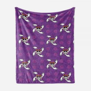 Plaid Hana Hana no Mi Robin Fruit du diable One Piece Couverture Plaid Polaire Plaid Canapé
