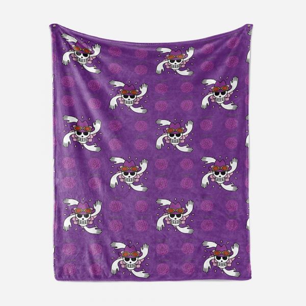 Plaid Hana Hana no Mi Robin Fruit du diable One Piece Couverture Plaid Polaire Plaid Canapé