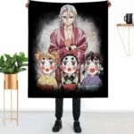 Couverture Demon Slayer Uzui Tengen Plaid Polaire Plaid Canapé