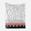Couverture Kocho Shinobu Demon Slayer Insect Pillar 2 Plaid Polaire Plaid Canapé