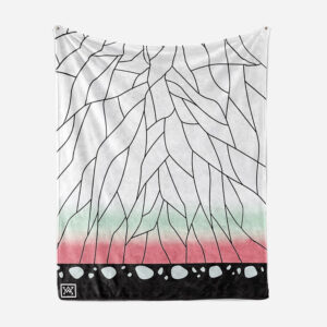 Couverture Kocho Shinobu Demon Slayer Insect Pillar 2 Plaid Polaire Plaid Canapé