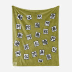 Couverture Himejima Stone Demon Slayer Plaid Polaire Plaid Canapé