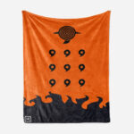 Plaid Sage des 6 chemins en peluche Naruto Couverture Plaid Polaire Plaid Canapé