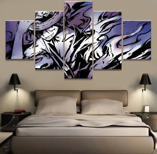 Tableau One Piece 02 Toile Avec cadre – Image 2