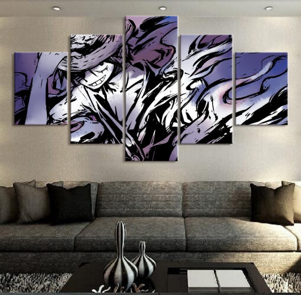Tableau One Piece 02 Toile Avec cadre