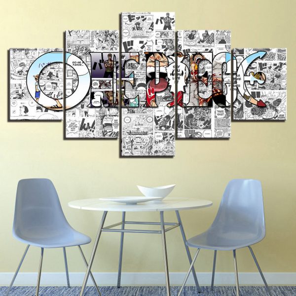 Tableau Style comique Toile Avec cadre – Image 2