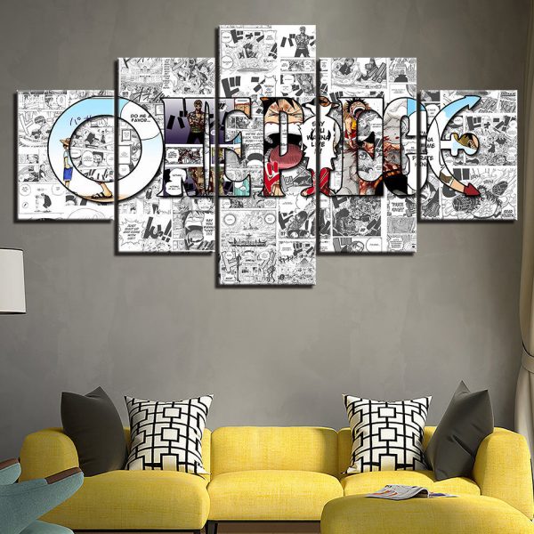 Tableau Style comique Toile Avec cadre – Image 3
