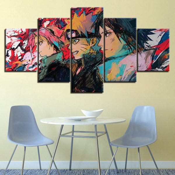 Tableau Naruto 01 Toile Avec cadre – Image 2