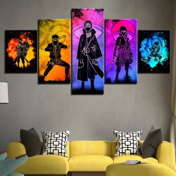 Tableau Naruto Anime Toile Avec cadre – Image 3