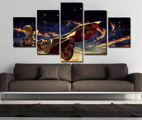 Tableau Naruto Hokage Ninja Toile Avec cadre – Image 2