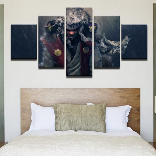 Tableau Naruto Jiraya Toile Avec cadre