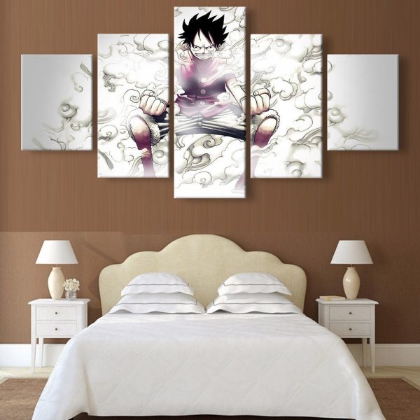 Tableau One Piece 01 Toile Avec cadre – Image 3