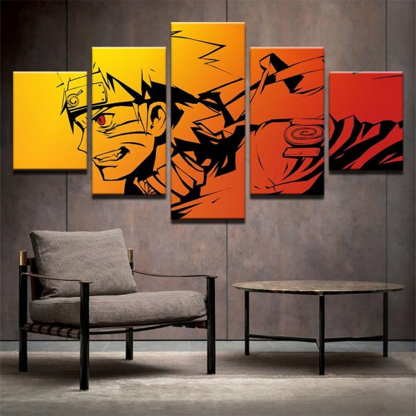 Tableau Naruto 03 Toile Avec cadre – Image 2