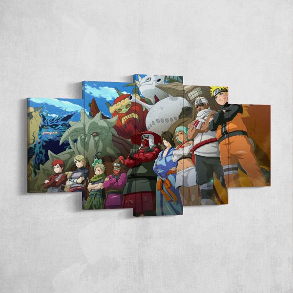 Tableau Naruto Ultimate Ninja 01 Anime Toile Avec cadre – Image 2