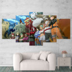 Tableau Naruto Ultimate Ninja 01 Anime Toile Avec cadre