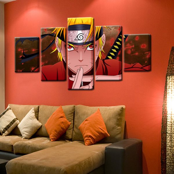 Tableau Naruto 04 Toile Avec cadre – Image 2