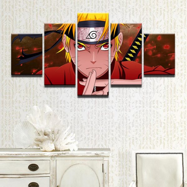 Tableau Naruto 04 Toile Avec cadre – Image 3