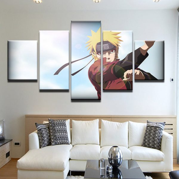 Tableau Naruto 12 Toile Avec cadre