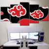 Tableau Naruto Akatsuki Toile Avec Cadre