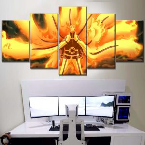 Tableau Uzumaki Naruto 2 Toile Avec Cadre