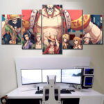 Tableau One Piece Tous les personnages 19 Toile Avec Cadre