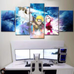 Tableau Naruto 9 Toile Avec Cadre