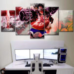 Tableau One Piece Tous les personnages 8 Toile Avec Cadre